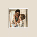 Mommy and Me Color Block People Line Portrait