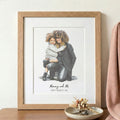 Mommy and Me Illustration