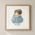 Daddy and Me Illustration