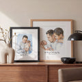 First Father's Day Daddy And Baby Portrait