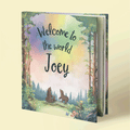 Welcome To The World Personalized New Baby Book