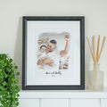 Personalized Baby Watercolor Illustration