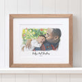Personalized Baby Watercolor Illustration