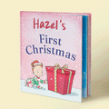 Personalized Baby's First Christmas Book