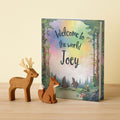 Welcome To The World Personalized New Baby Book