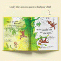Personalized Lion Story Book