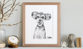 Pet Portrait Sketch