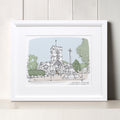 Christening or Baptism Venue Illustration