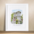 Watercolor House Sketch