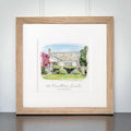 Watercolor House Sketch