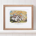 GMA Watercolor House Sketch