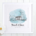 Wedding Venue Line Drawing