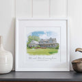 GMA Watercolor House Sketch
