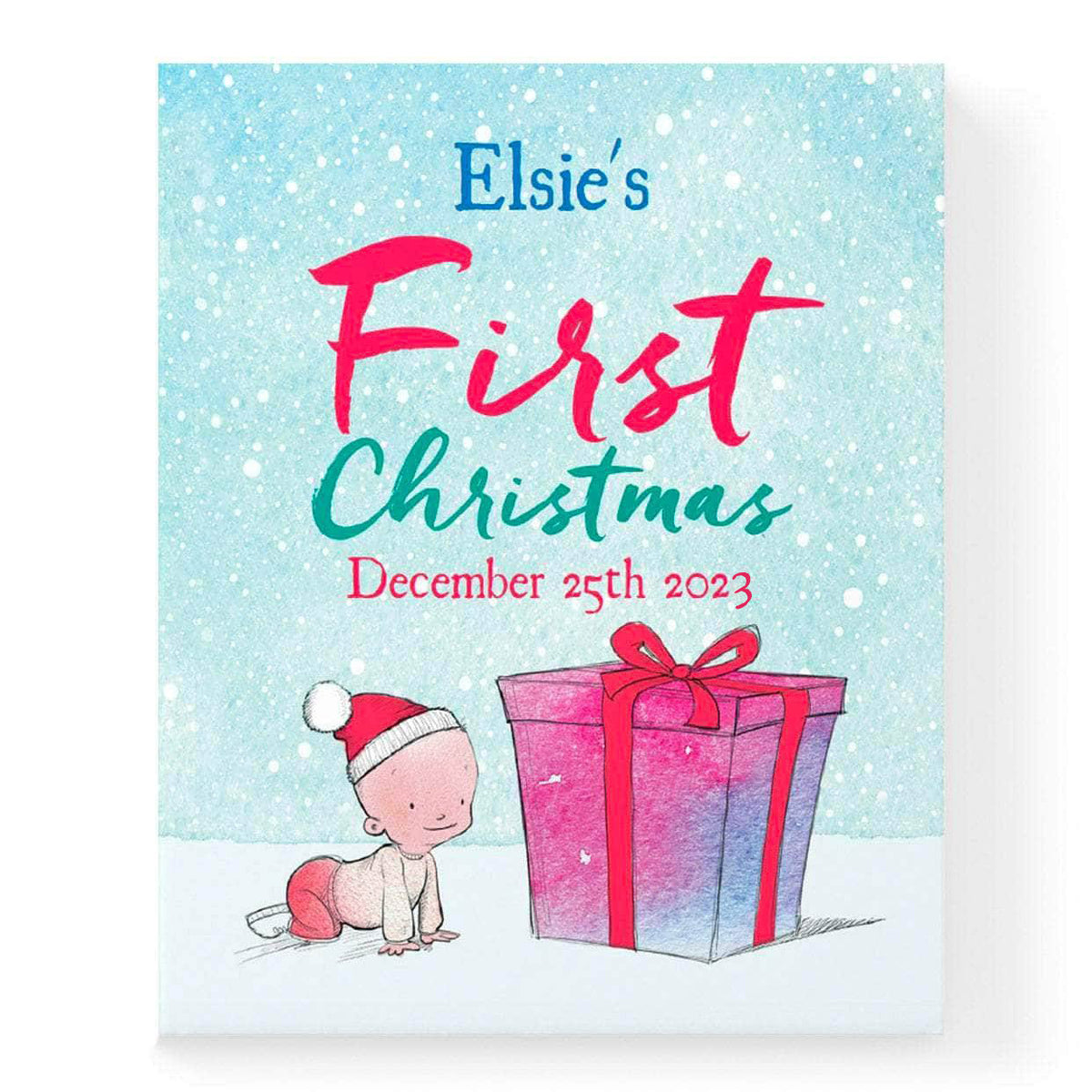 Baby's 1st Christmas - My First Christmas - Personalized Children's Story -  I See Me!