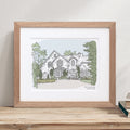 Personalized House Portrait