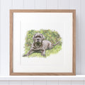 Watercolor Pet Portrait