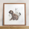 Watercolor Pet Portrait