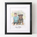 My Pet and Me Illustration