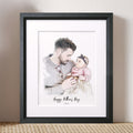 Daddy and Me Illustration