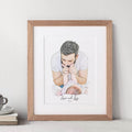 First Father's Day Daddy And Baby Portrait