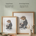Mommy and Me Illustration