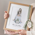 Grandma and Me Illustration