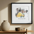 Grandma and Me Illustration