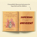 Personalized Dad's Superhero Book