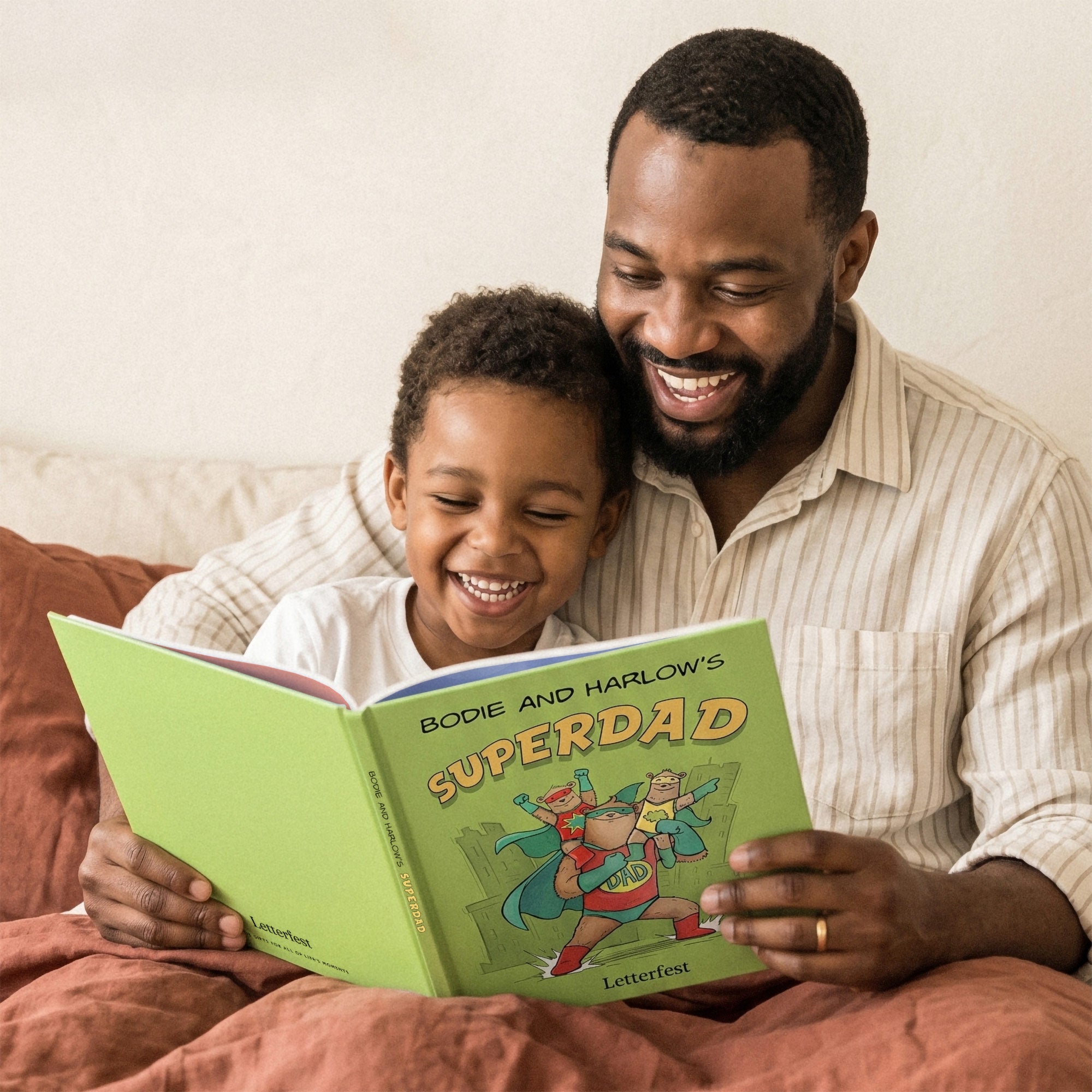 Personalized Kids Book - Dad's Superhero story – Letterfest 🇺🇸