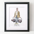 First Father's Day Daddy And Baby Portrait