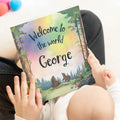 Welcome To The World Personalized New Baby Book