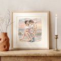 Watercolor Couple Portrait