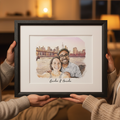 Watercolor Couple Portrait