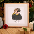 Daddy and Me Illustration