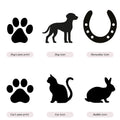 Personalized Pet Pebble with Paw Print