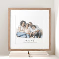 Personalized Family Line Portrait