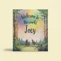 Welcome To The World Personalized New Baby Book