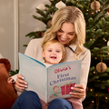 Personalized Baby's First Christmas Book