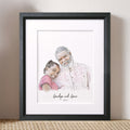 Grandad and Me Illustration