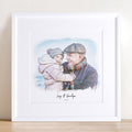 Grandad and Me Illustration