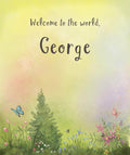 Welcome To The World Personalized New Baby Book