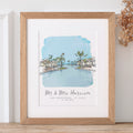 Our Favorite Place Watercolor Sketch