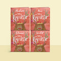 Personalized Christmas Reindeer Story Book