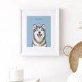 Watercolor Block Pet Portrait