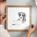 Pet Portrait Sketch