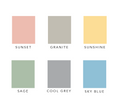Watercolor Line Wedding Venue Portrait
