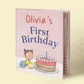 Personalized First Birthday Story Book