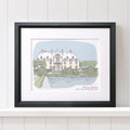 Personalized Wedding Venue Portrait
