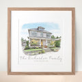 Watercolor House Sketch