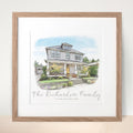 GMA Watercolor House Sketch